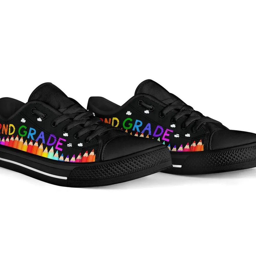 2Nd Grade Abc Low Top Shoes, Teacher Shoes, Low Top Sneakers