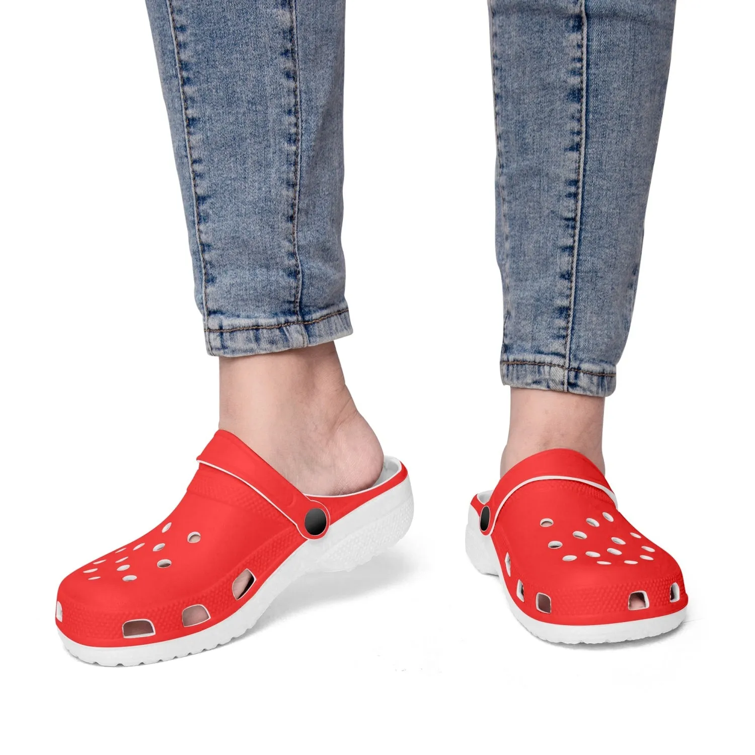 413.Red Clogs