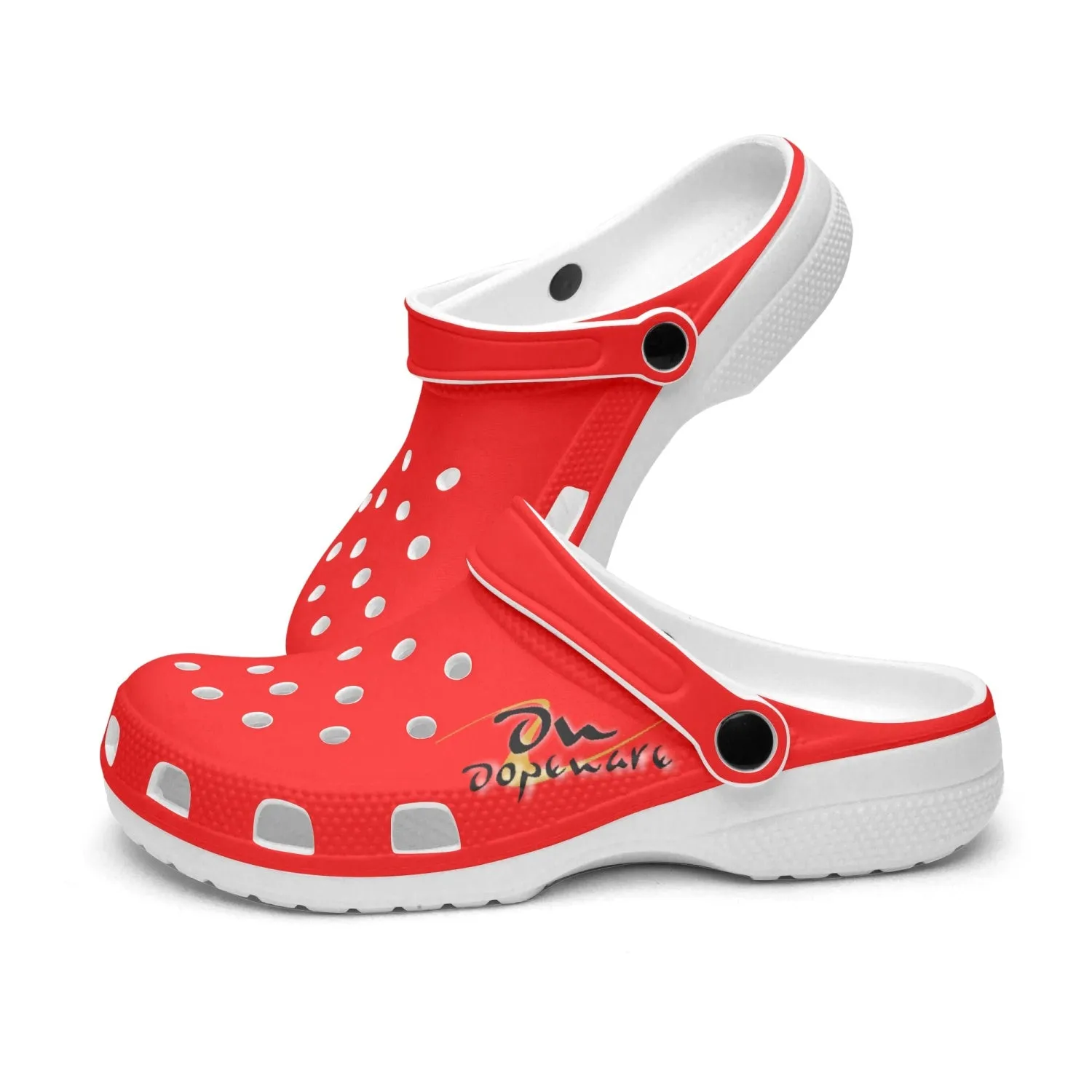 413.Red Clogs