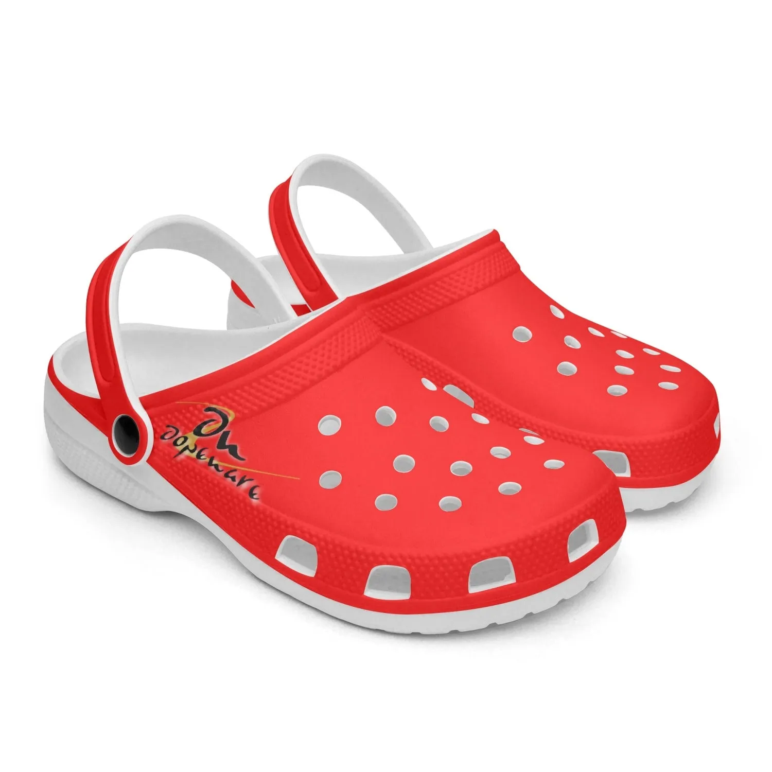 413.Red Clogs