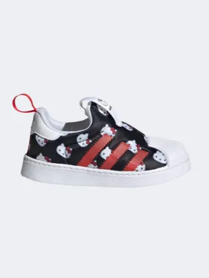 Adidas HELLO KITTY SUPERSTAR 360 INFANT-GIRLS ORIGINAL shoes White /Black/Red