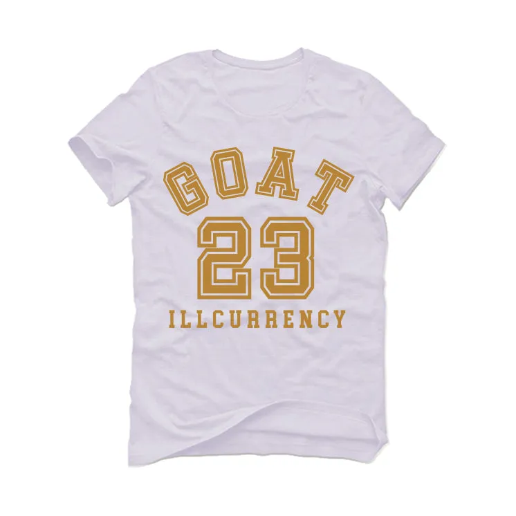 Air Jordan 13 “Wheat” | illcurrency White T-Shirt (GOAT 23)