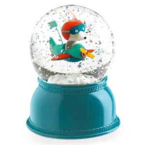 Airplane Snow Globe Nightlight