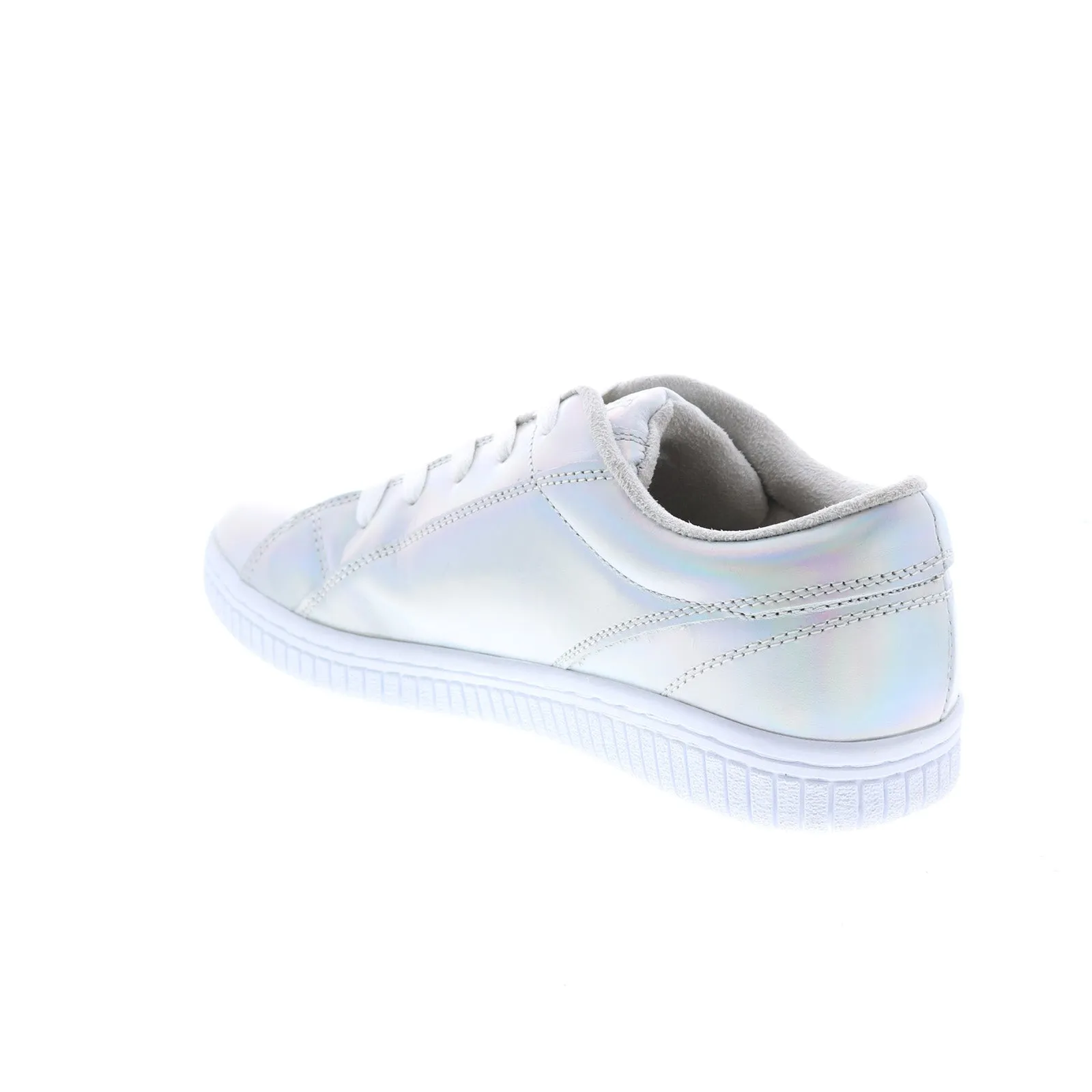 Airwalk One Pearl AW1986301G Mens Silver Skate Inspired Sneakers Shoes