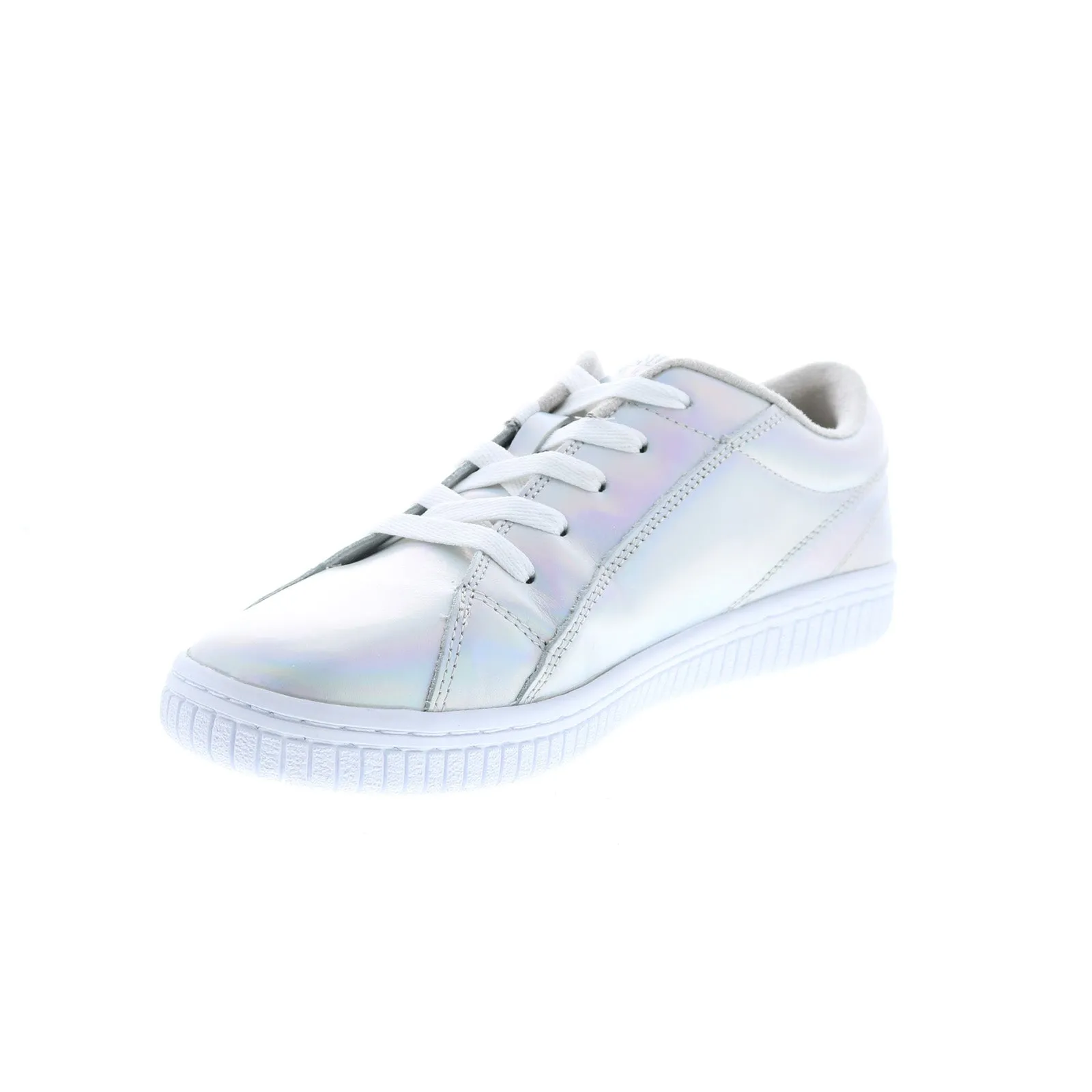 Airwalk One Pearl AW1986301G Mens Silver Skate Inspired Sneakers Shoes