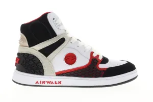 Airwalk Prototype 600 Mens White Leather Skate Inspired Sneakers Shoes