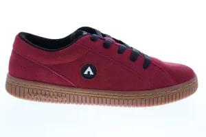 Airwalk The One Gum AW00206-600 Mens Burgundy Skate Inspired Sneakers Shoes