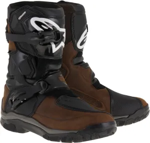 ALPINESTARS BELIZE DRYSTAR BOOTS BROWN OILED LEATHER SZ 07 2047317-82-7