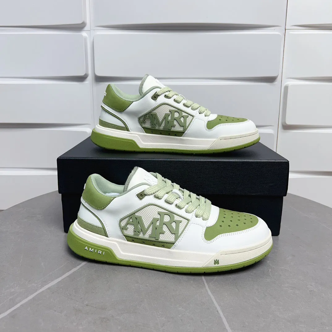 AMR Men Skel Top Green Sneakers - 058