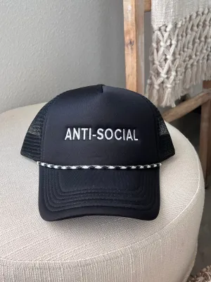 Anti-Social Trucker Hat