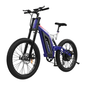 Aostirmotor Big Front Fork 1500W Electric Bike S17 | 1500W Brushless Motor | 48V 17.5Ah Lithium Battery | 79 lbs Weight