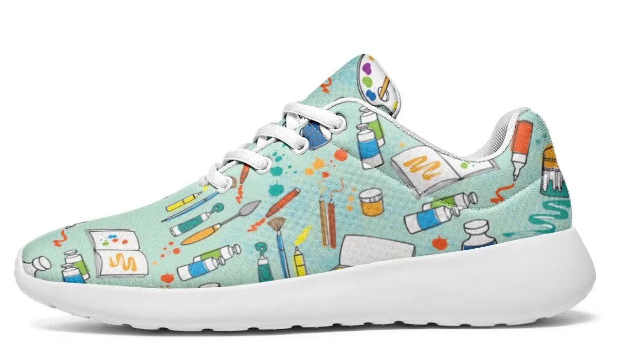 Artist Pattern Sneakers