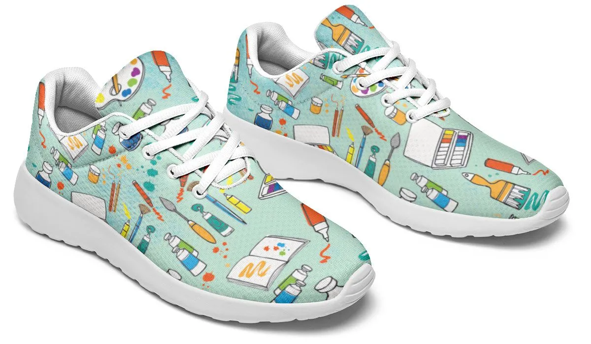 Artist Pattern Sneakers