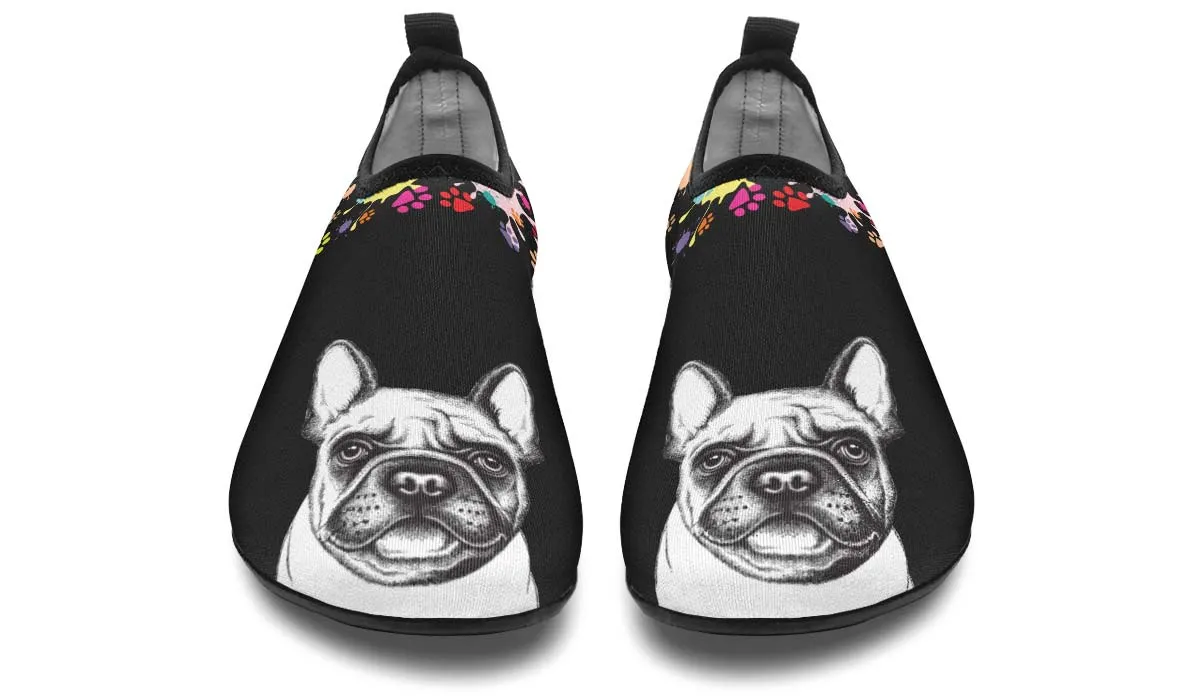 Artsy Frenchie Aqua Barefoot Shoes