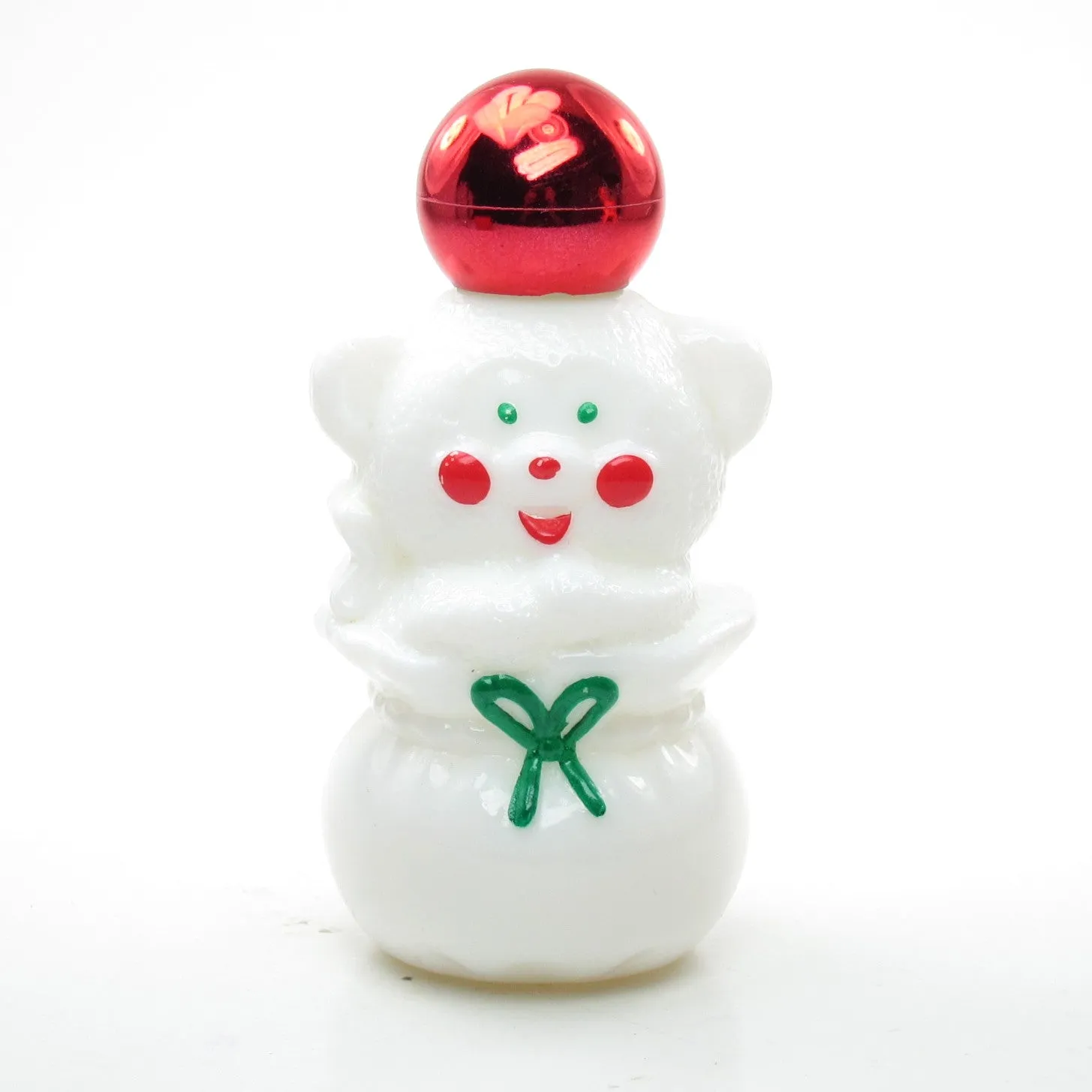 Avon Snug Cub Vintage Christmas Here's My Heart Cologne Bottle