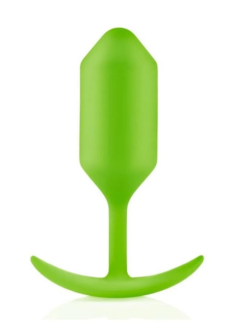 B-Vibe Snug Plug 3 Silicone Weighted Anal Plug