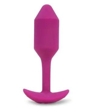 B-Vibe Vibrating Snug Plug - Medium