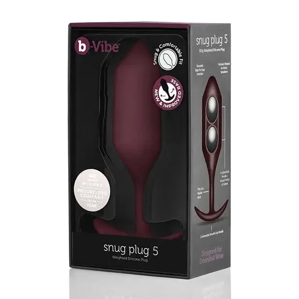 b-Vibe Weighted Snug Plug 5 - 350 Grams