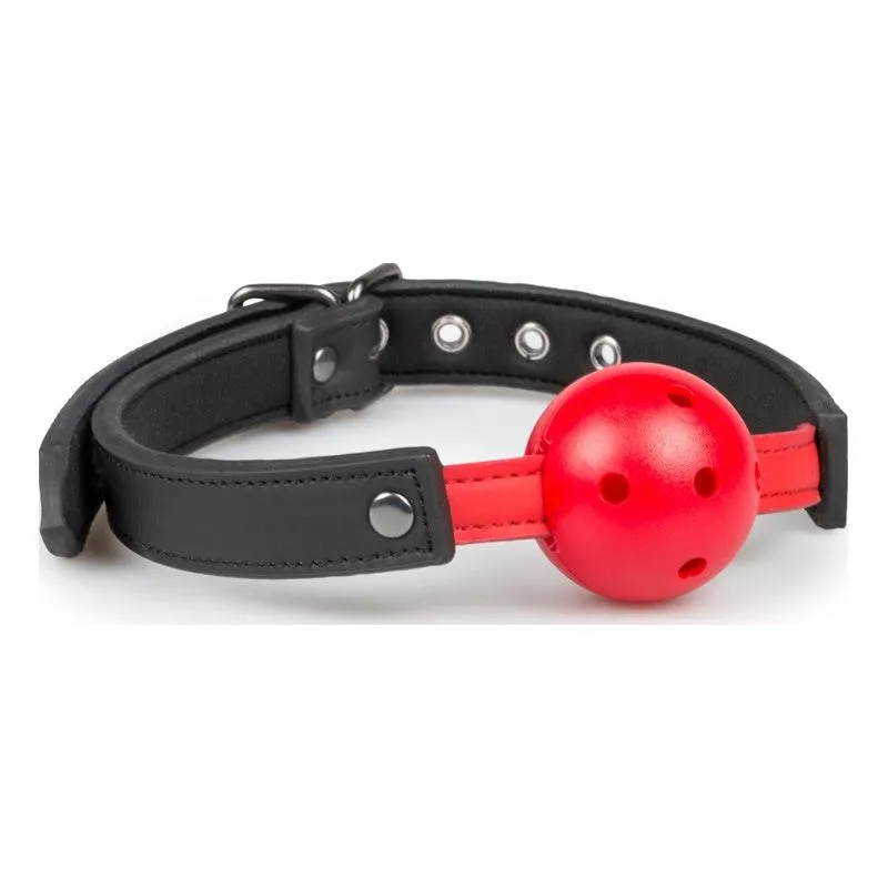 Ball Gag With PVC Ball Red