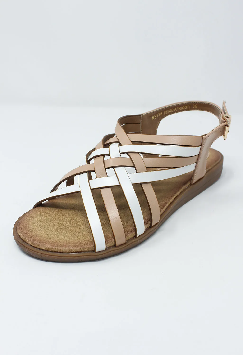 Beige Sling Back Sandal