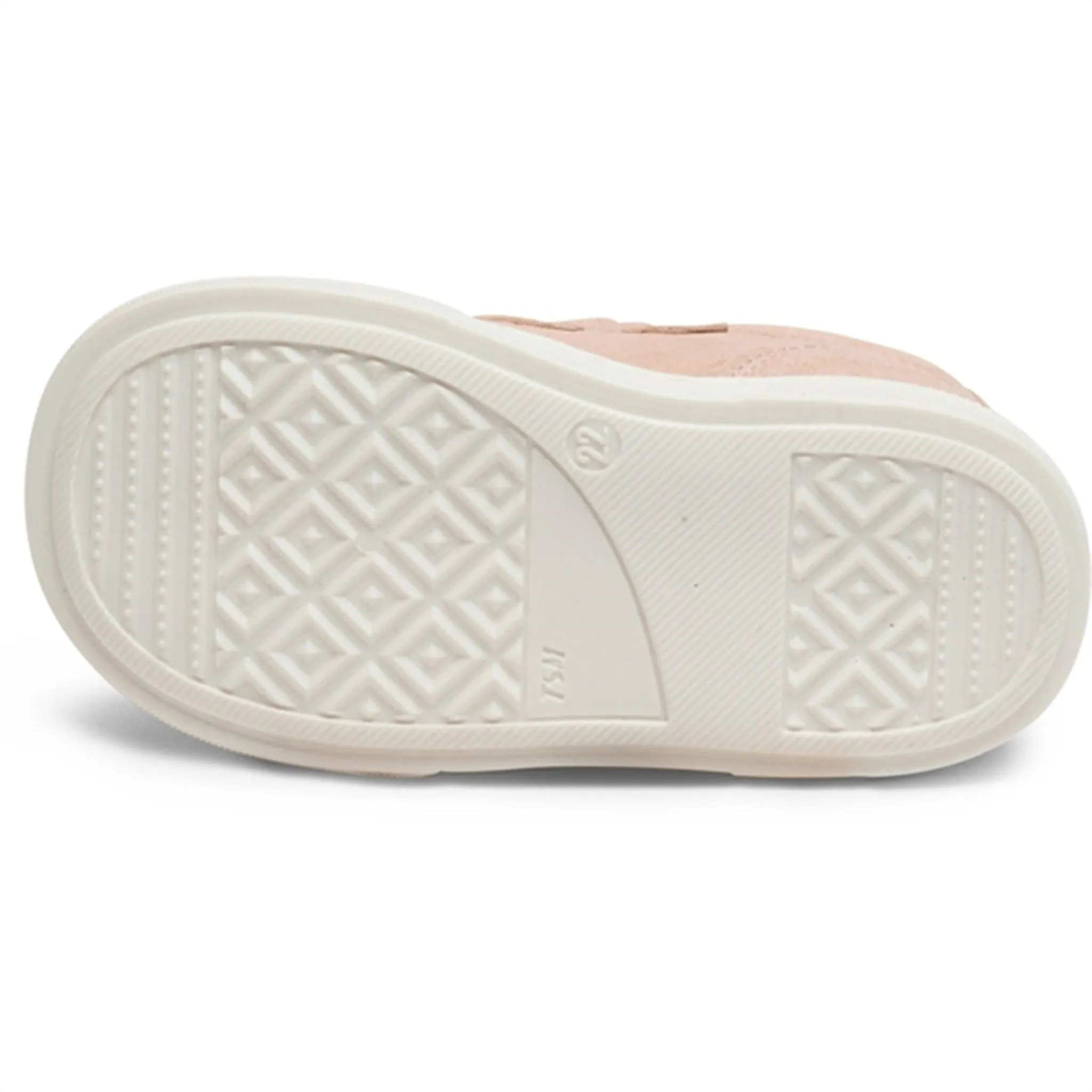 Bisgaard Rainbow Low Velcro Shoe Nude