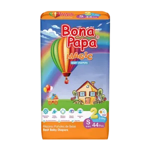 BONA PAPA MAGIC BABY DIAPERS S-MINI S-2 3-6KG 44PCS