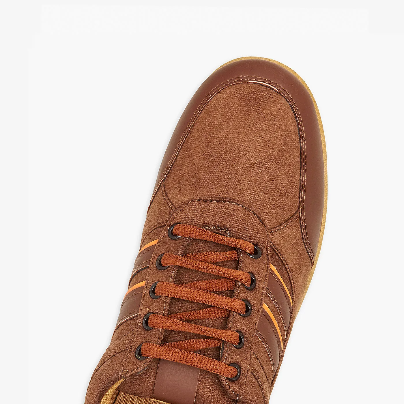 Boys Round Laced-Up Shoes