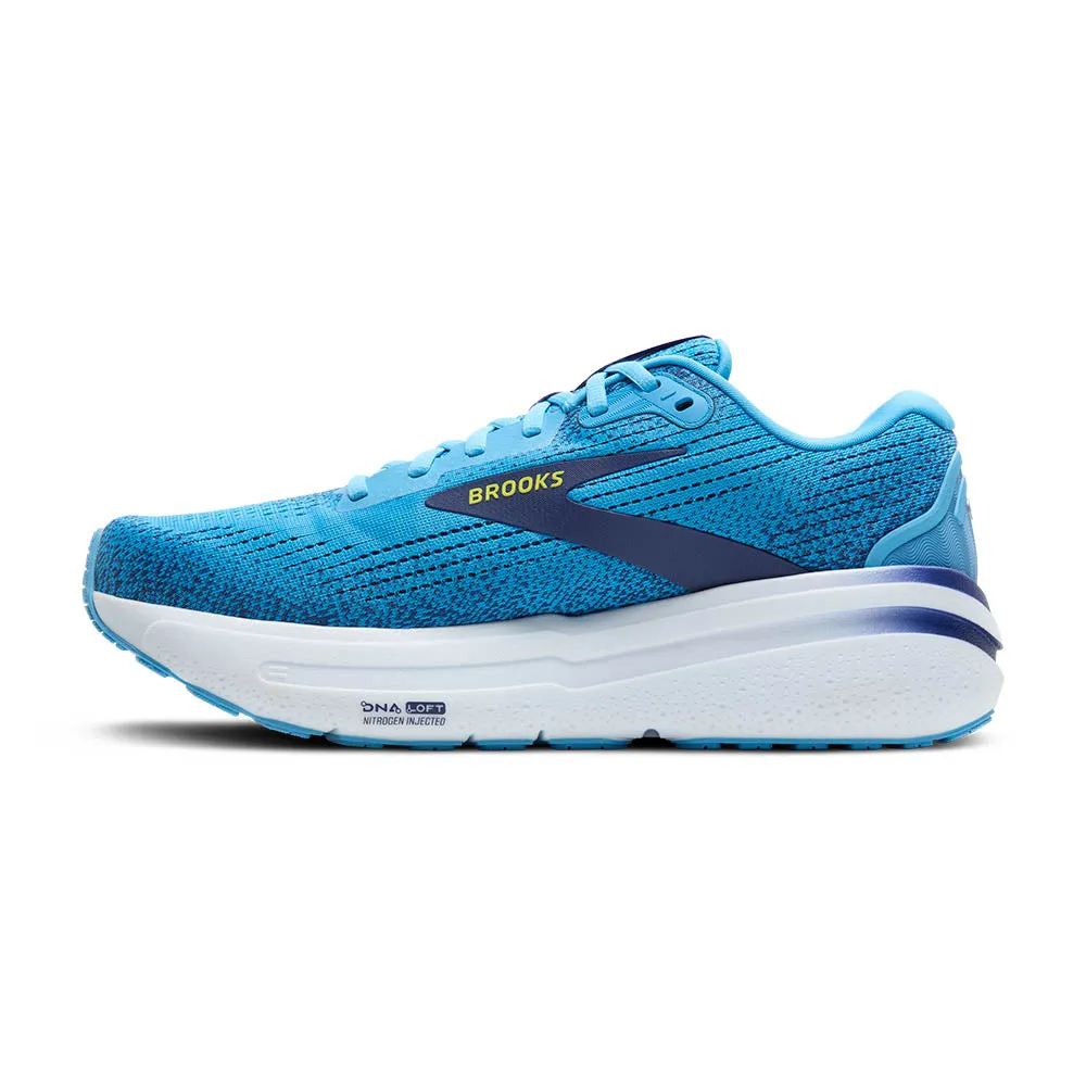 Brooks Ghost Max 2 (Mens) - Bonnie Blue/Blue Ribbon/Yellow