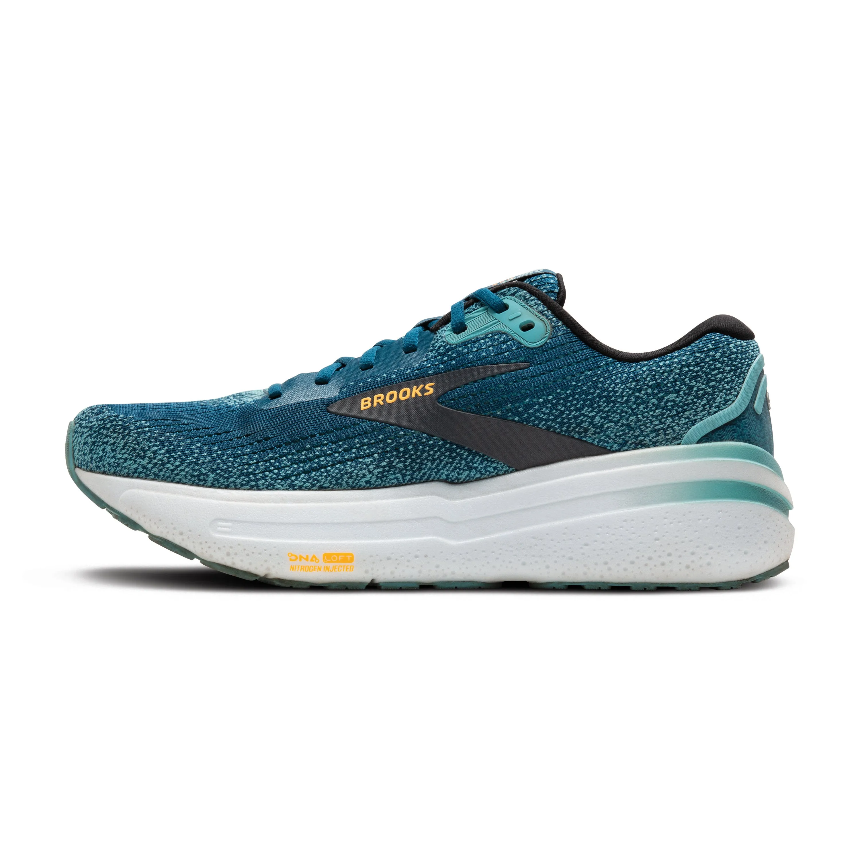 Brooks Ghost Max 2 Men's-  Moroccan Blue/Aqua/Orange Pop