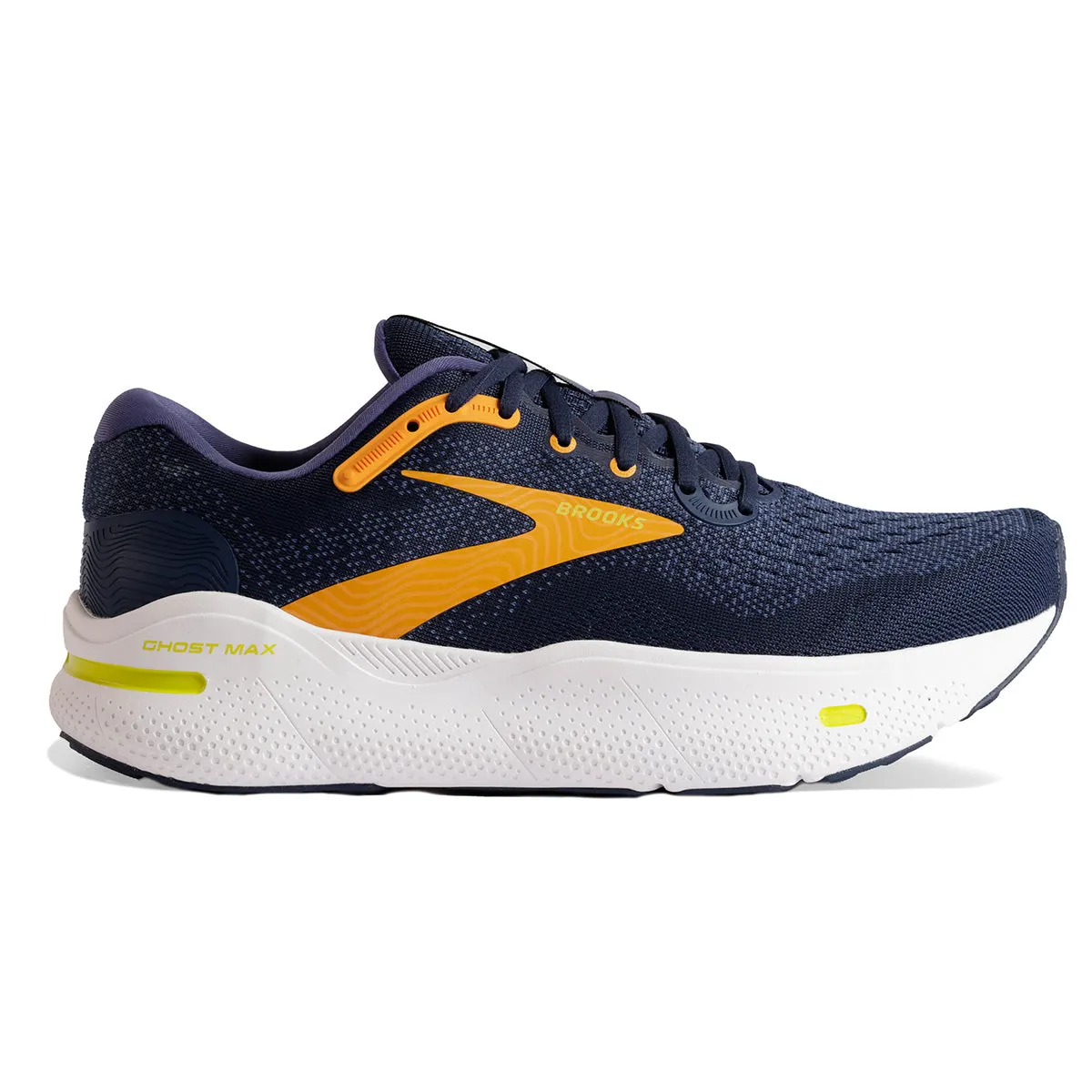 Brooks Ghost Max Mens | Crown Blue/black Iris/marigold