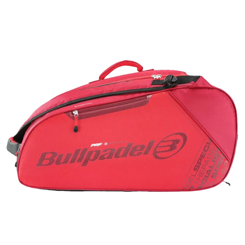 Bullpadel Performance Racket Bag Red