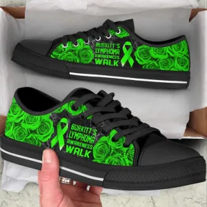 Burkitt's Lymphoma Shoes Awareness Walk Low Top Shoes Canvas Shoes, Low Top Sneaker, Low Top Canvas Shoes