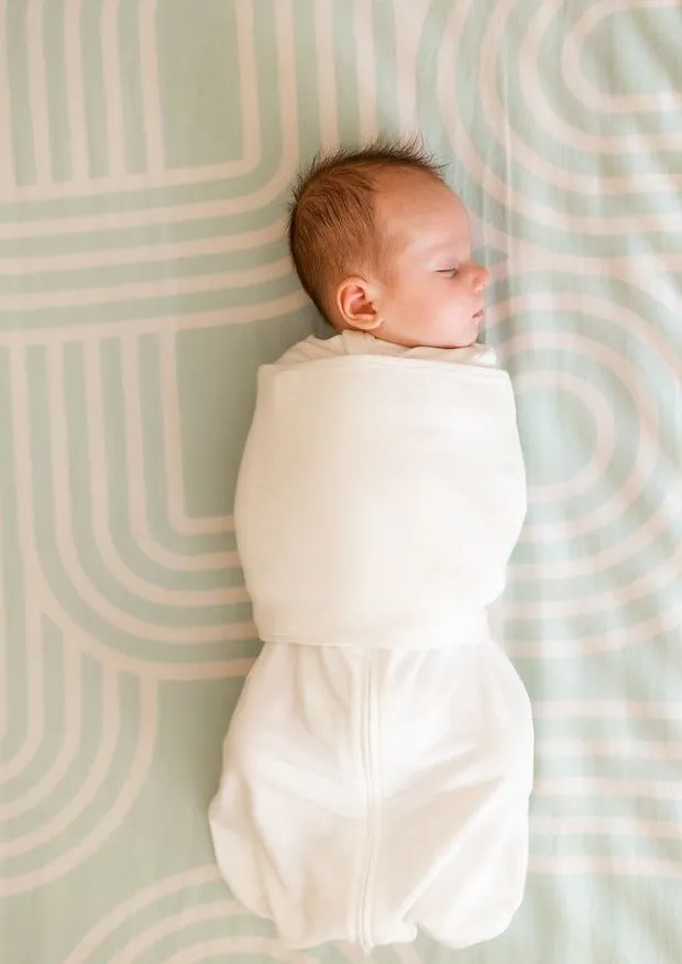 Butterfly Organic Swaddle/Transitional Sleep Sack