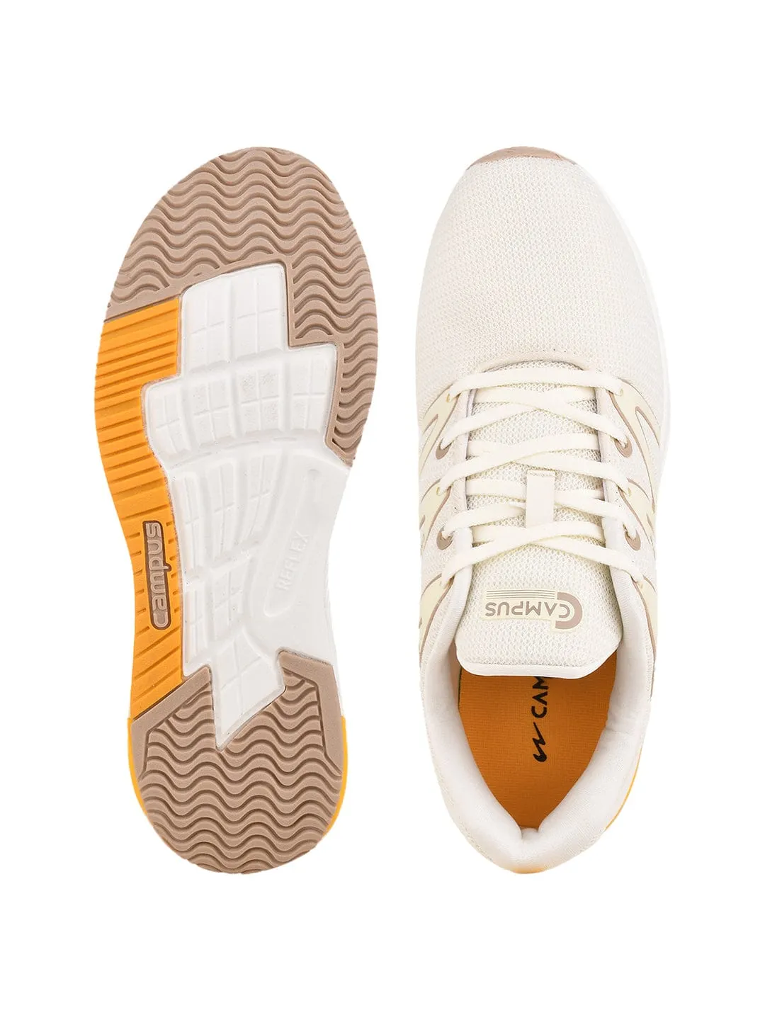 CAMP-VISION Off White Men's Running Shoes