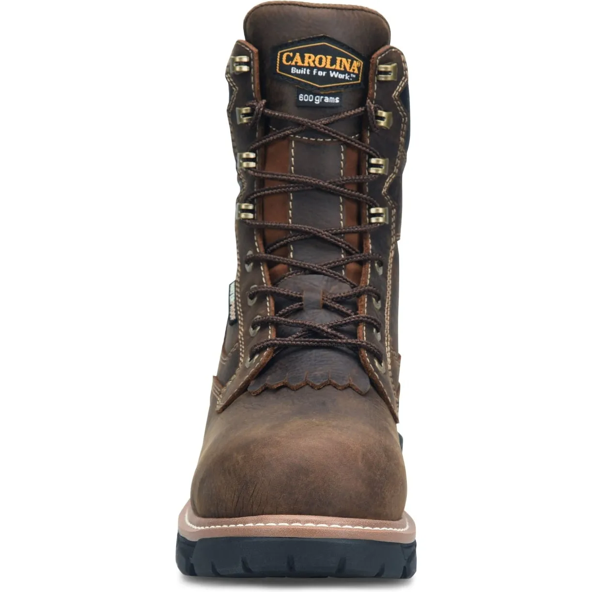 Carolina Men's Cardinal 8" Comp Toe WP 600G Ins Work Boot -Brown- CA7838