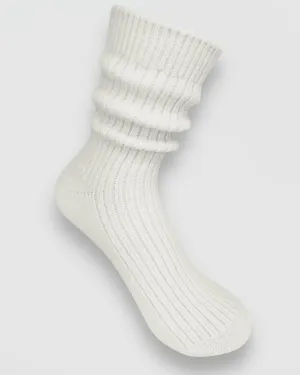 Cashmere Socks - Creme