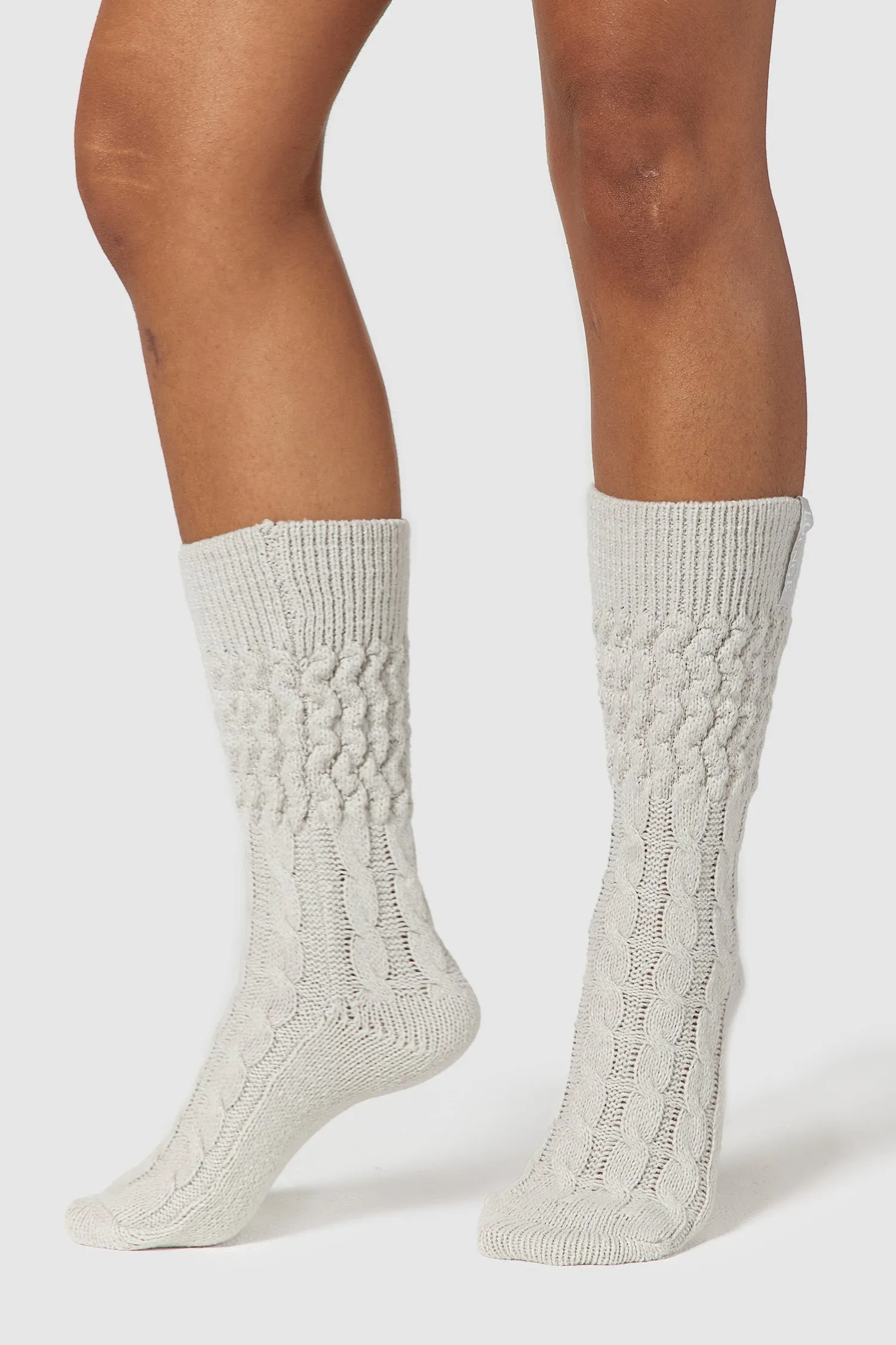 Chaussettes Tricotées Snug - Givre