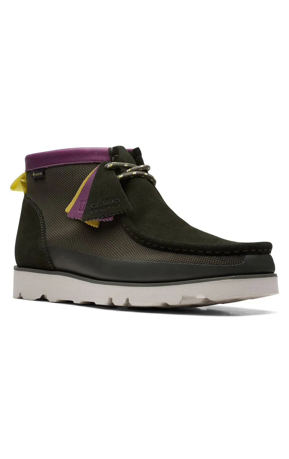 Clarks Wallabee 2.0 GTX Outdoor Boots - Olive Green