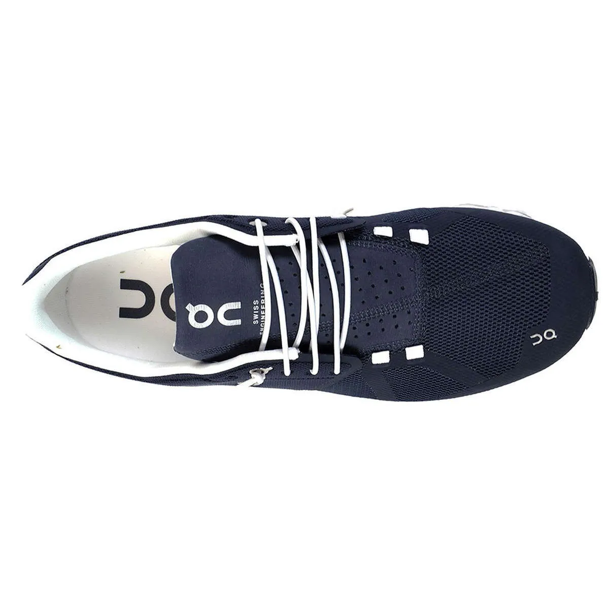 Cloud Navy White Men's Mesh Low-Top Trainers