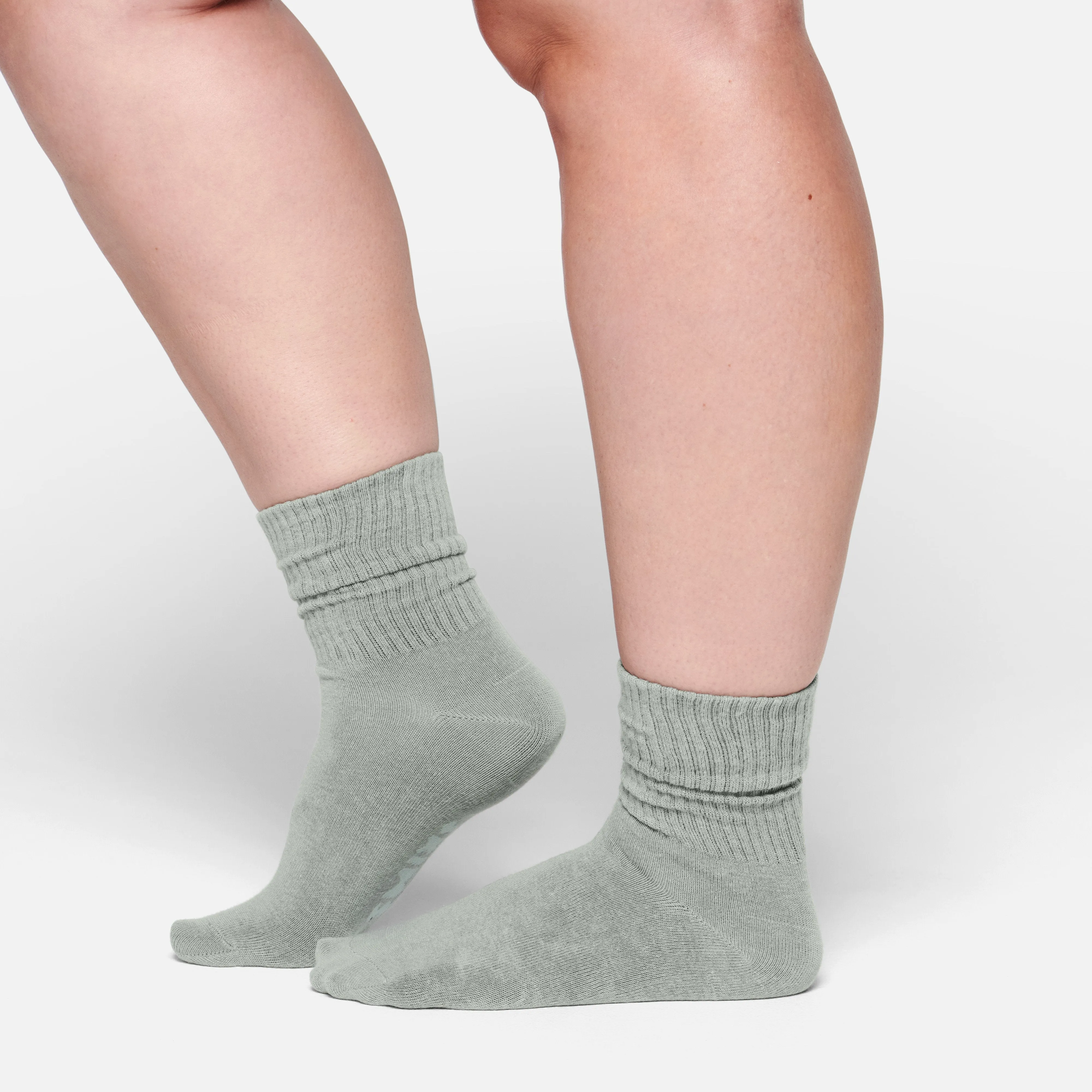 COTTON ACTIVE CREW SOCK | MINERAL