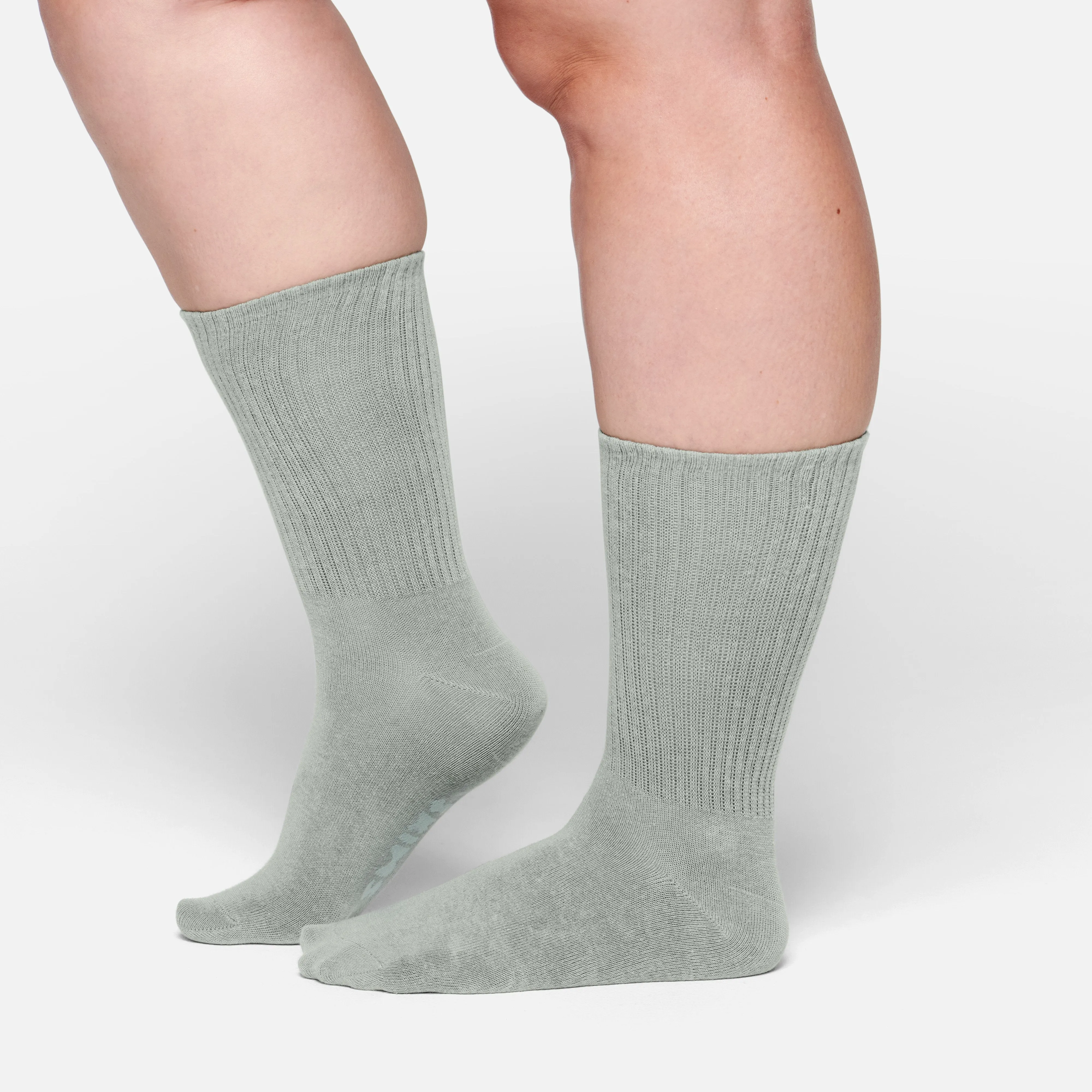 COTTON ACTIVE CREW SOCK | MINERAL