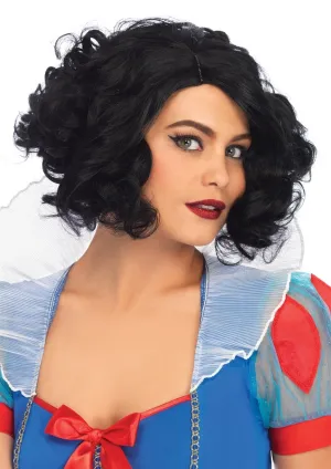 Curly Black Bob Wig