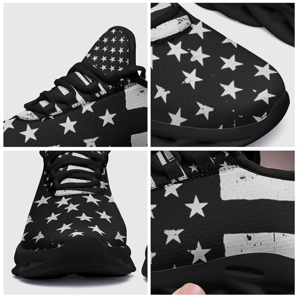 Custom Logo Gifts, personalized company gifts MaxSoul-B03012 Custom Max Soul American Flag, USA Flag Sneakers Max Soul, Shoes, Printed Shoes