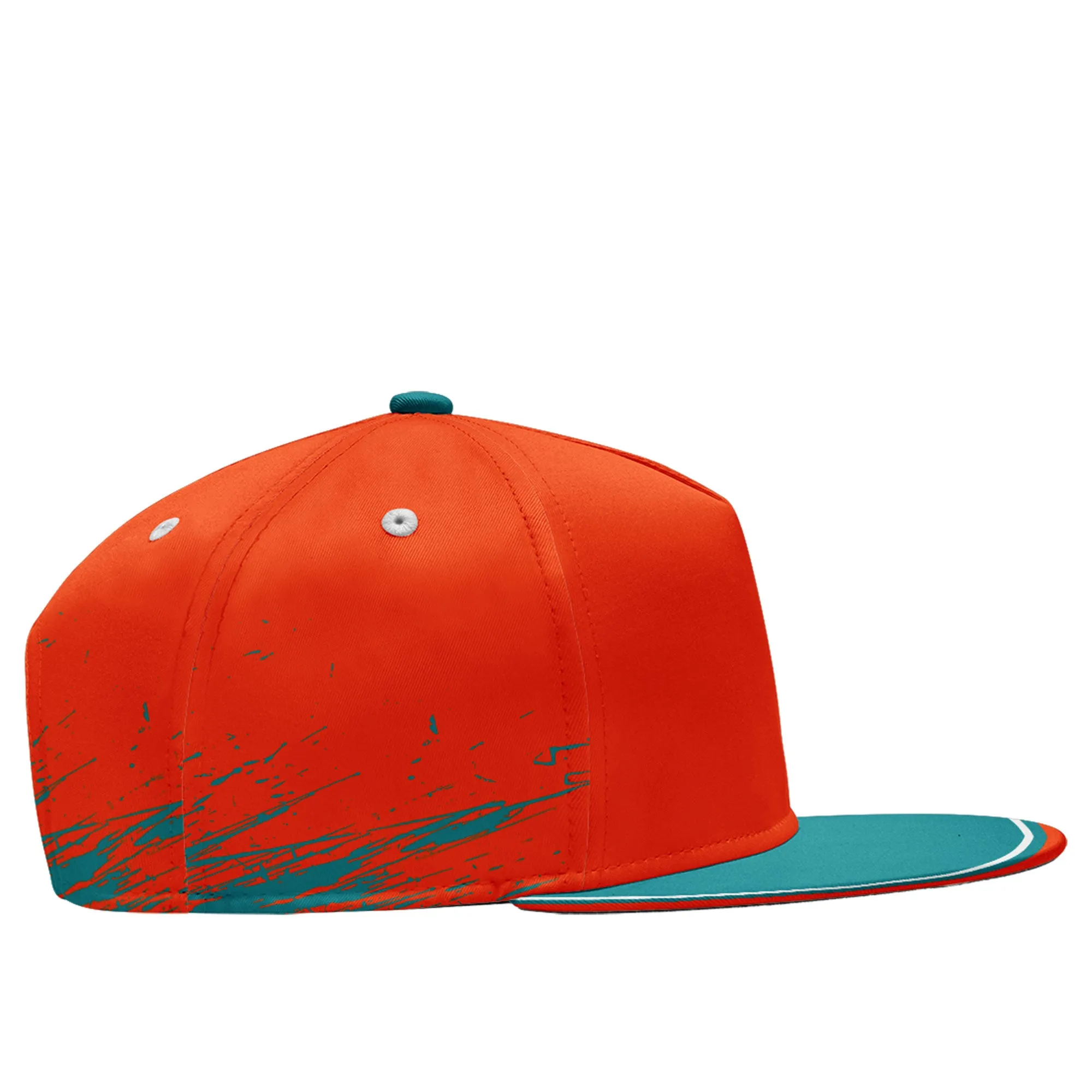 Custom Orange Green Miami MaxSoul Shoes and Hat Combo Offer Personalized Combo ZH-D020264-24