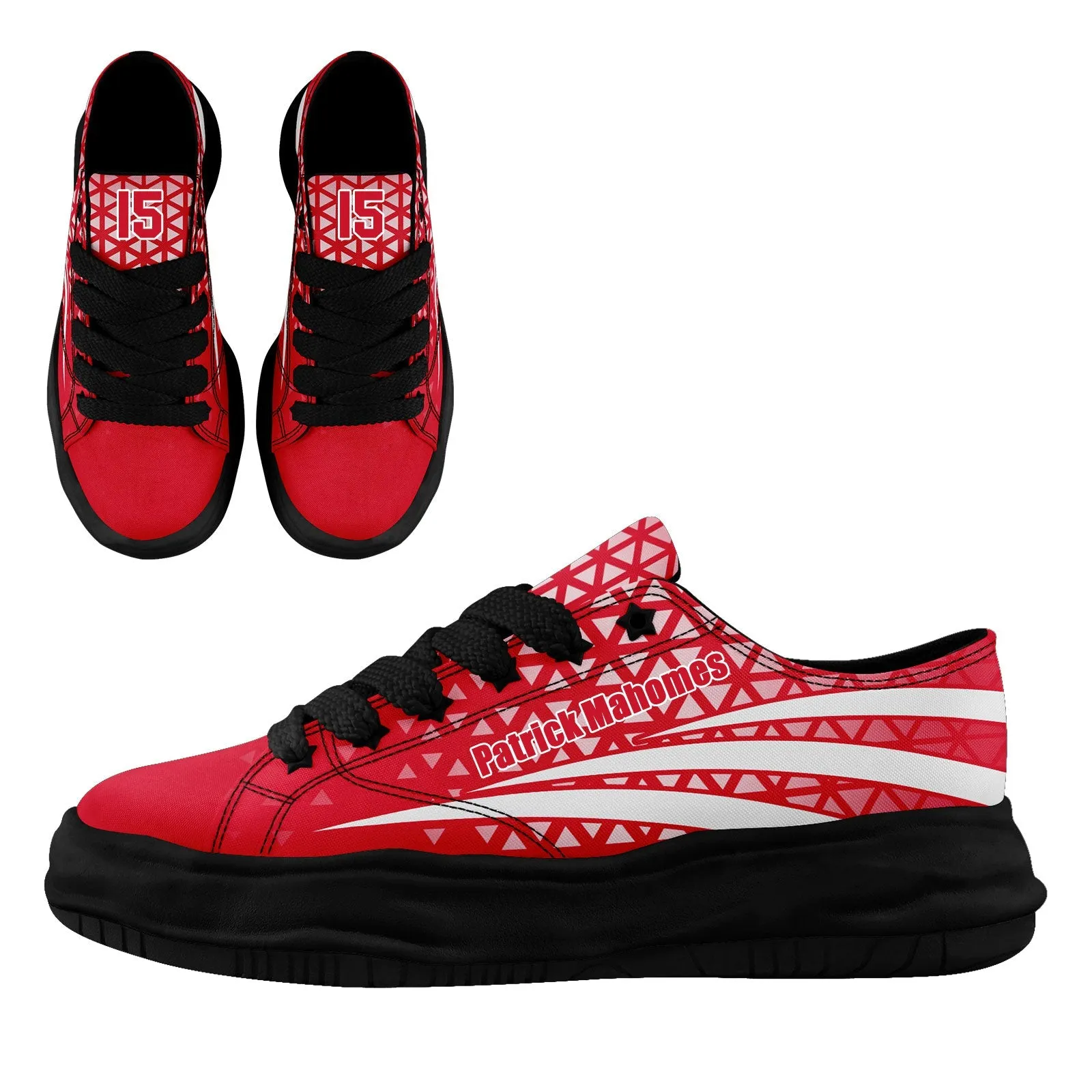 Custom Red White Missouri Shoes Personalized Sneaker FN038-D023003-18 Custom Online