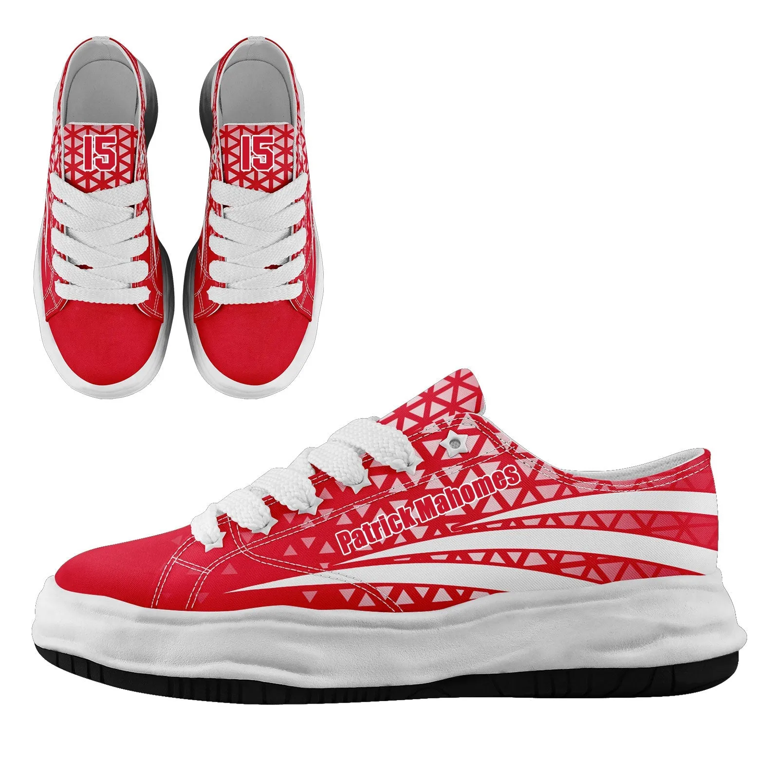 Custom Red White Missouri Shoes Personalized Sneaker FN038-D023003-18 Custom Online