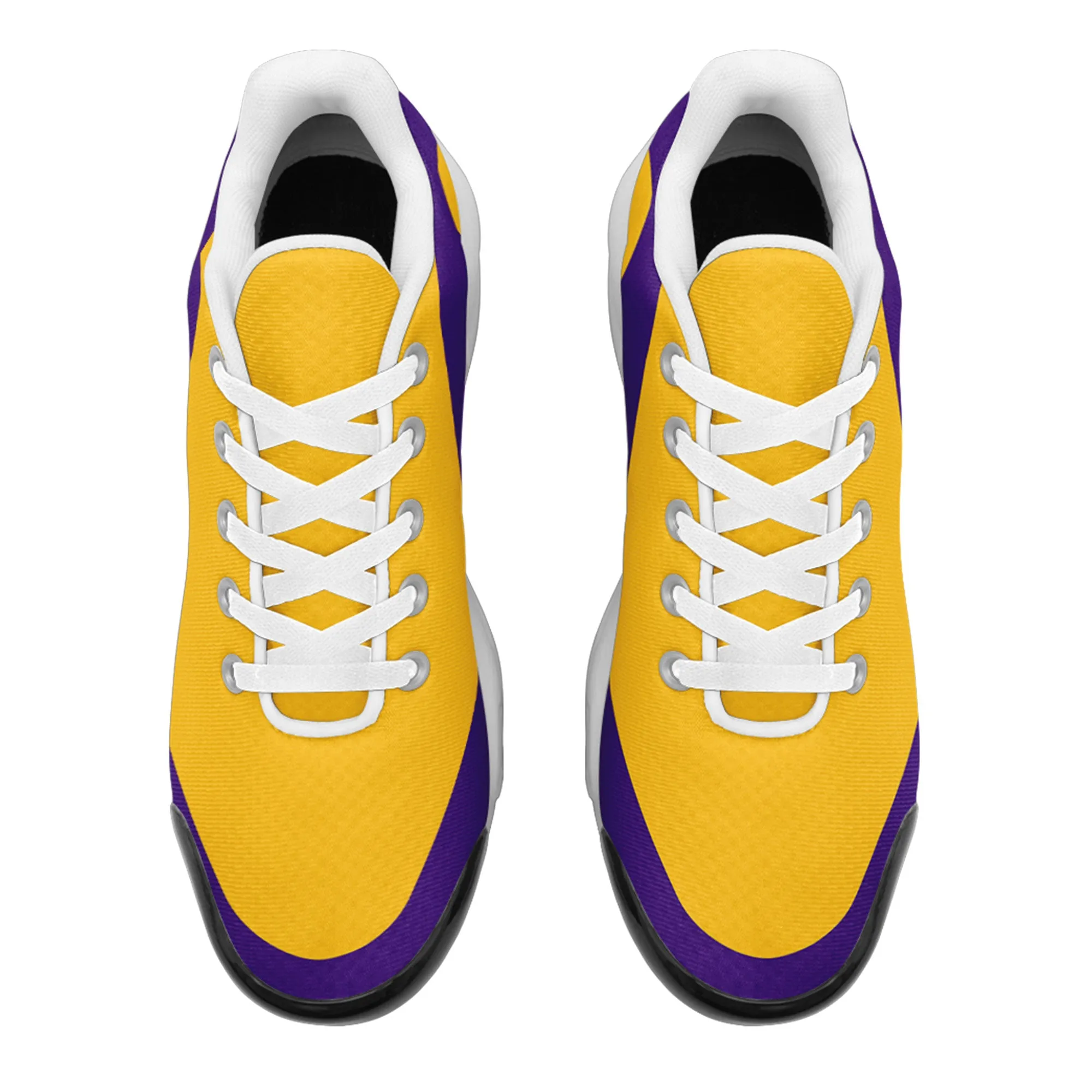 Custom Yellow Purple TN Shoes Personalized Sneakers TN-D020077-17