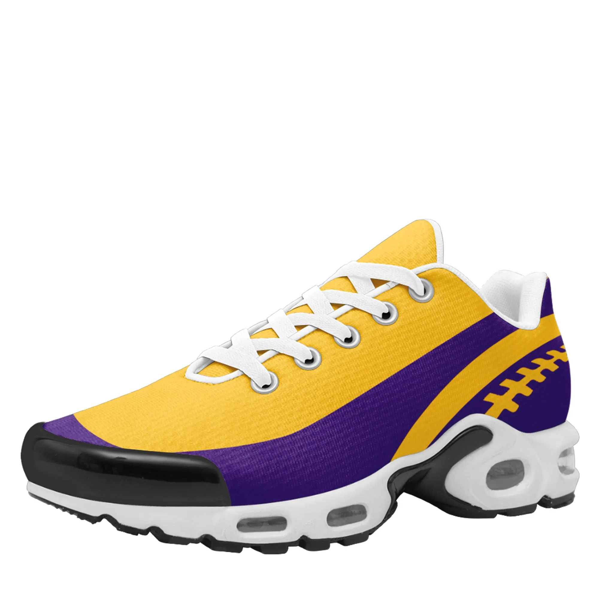 Custom Yellow Purple TN Shoes Personalized Sneakers TN-D020077-17