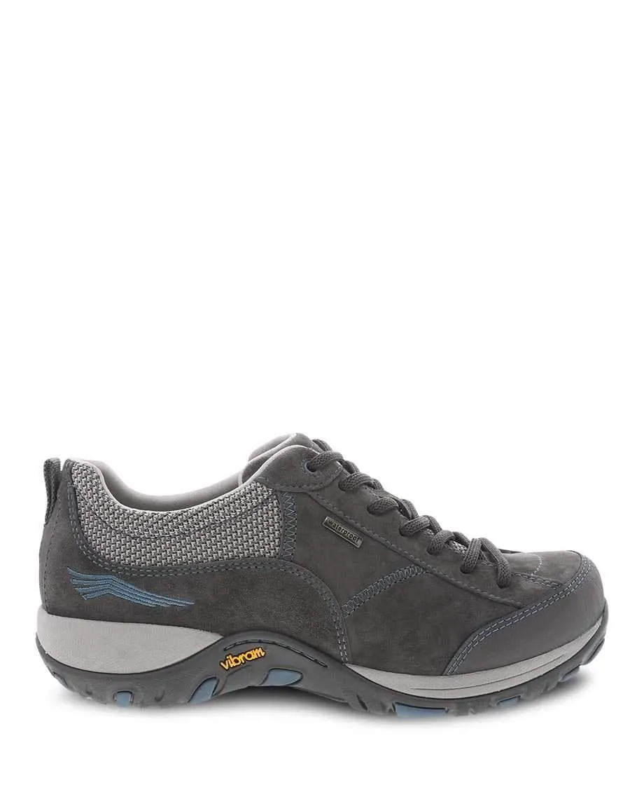 Dansko Women's Paisley Walking Shoes- Grey Suede