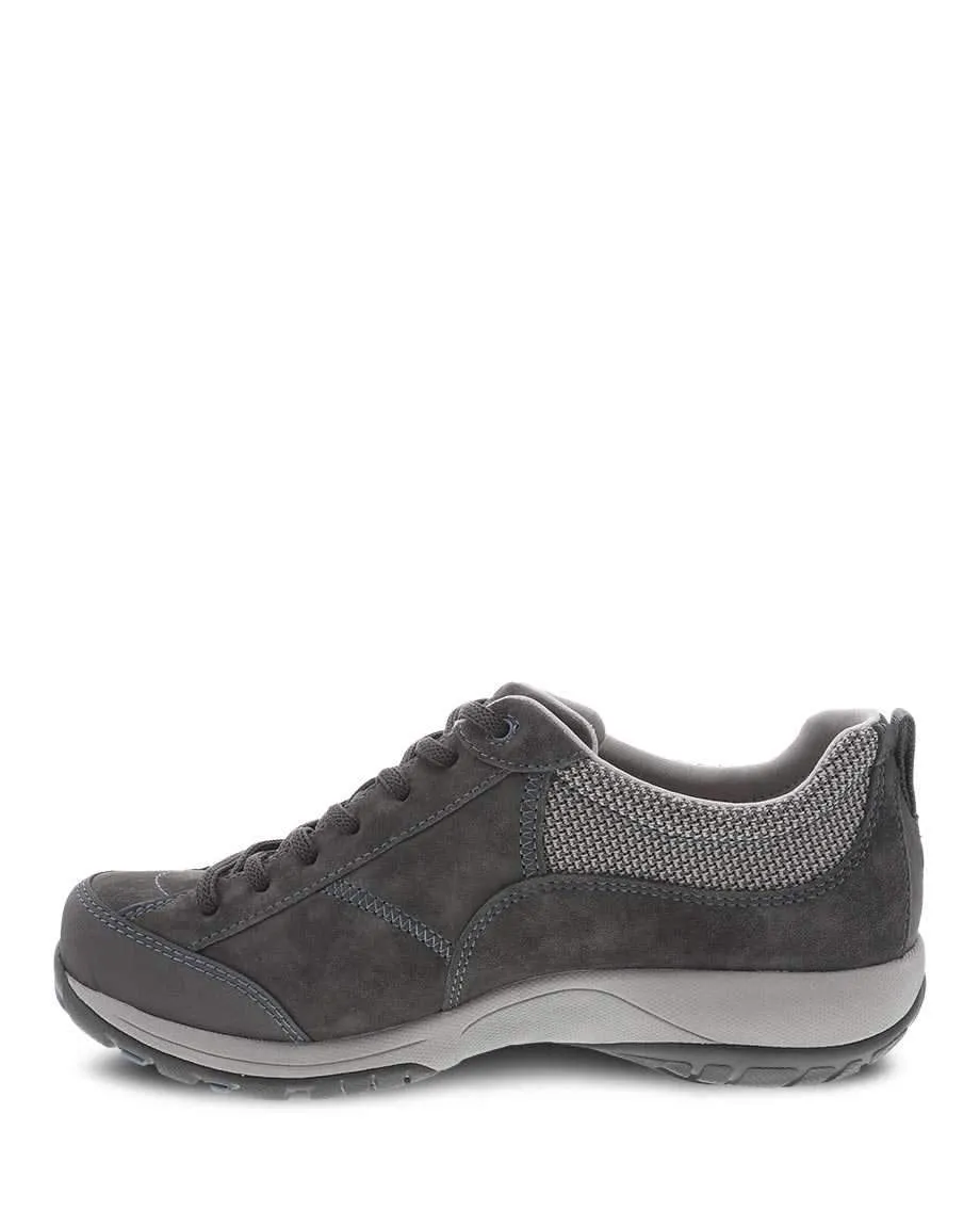 Dansko Women's Paisley Walking Shoes- Grey Suede